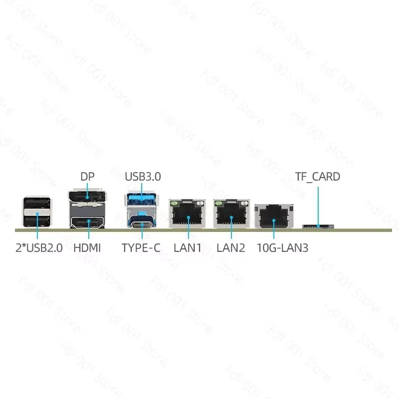 Mini Itx Dual 2.5G Nas Motherboard - für Motherboard Mini ITX NAS-Board mit