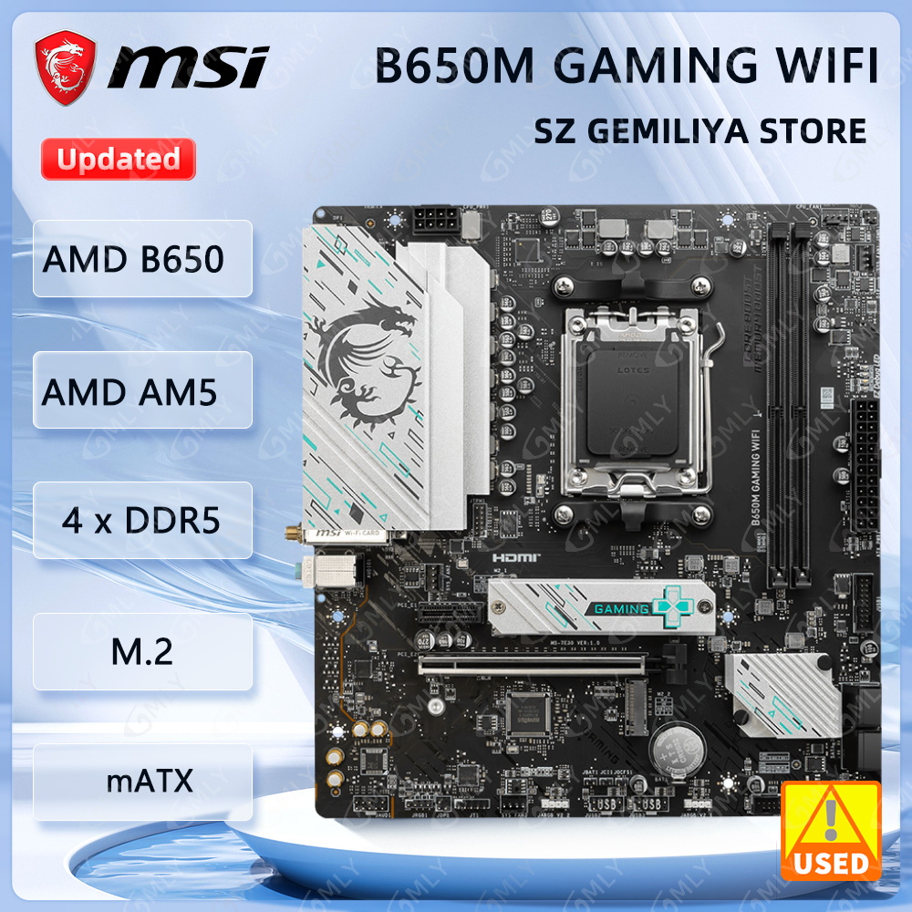 X870E Atx Motherboard - MSI B650M GAMING WIFI Motherboard Sockel